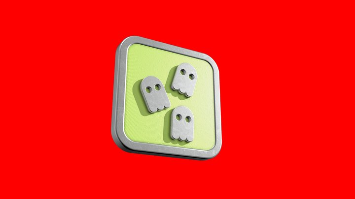 Famspill badge 05 3D Model