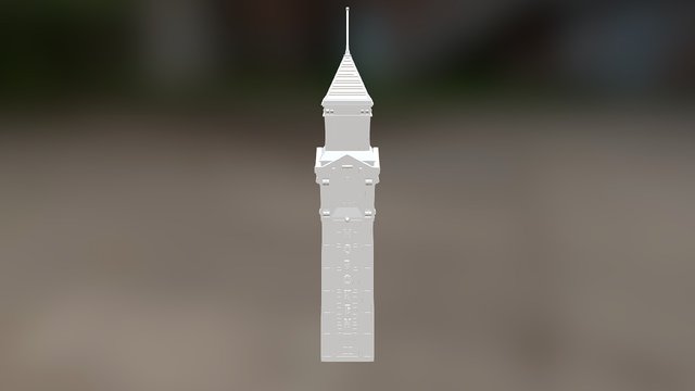 Hoboken Tower 3D Model