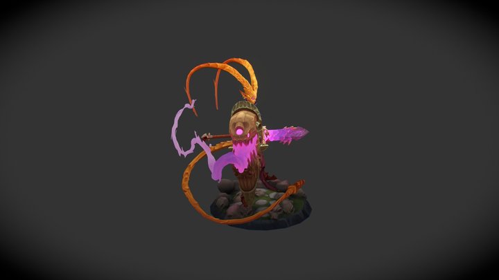 Demon Betrayer 3D Model