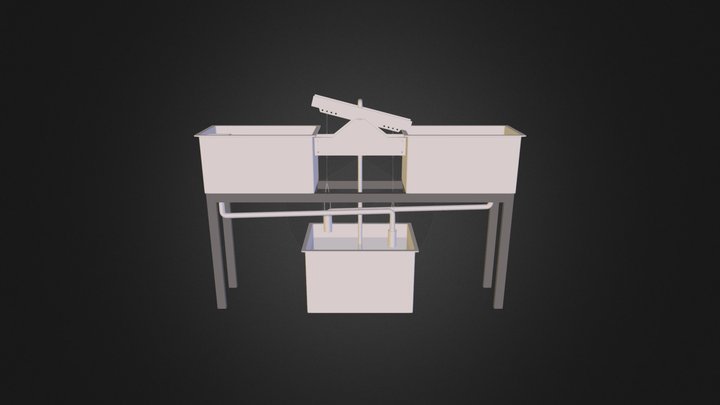 Small aquaponics 2 3D Model