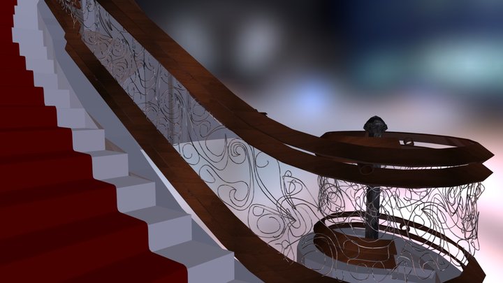 Staircase 3D Model