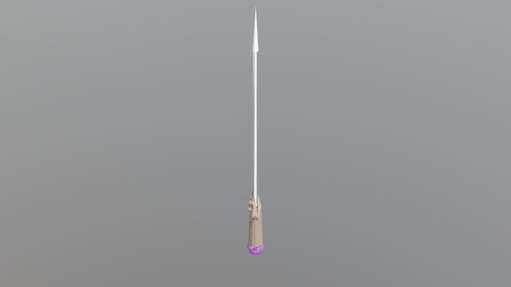 Bejewled Sword 3D Model