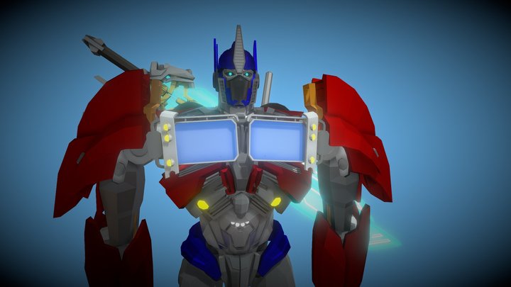 (RIGGED)Optimus Prime(TFP)(IMPORTANT READ DESC) 3D Model