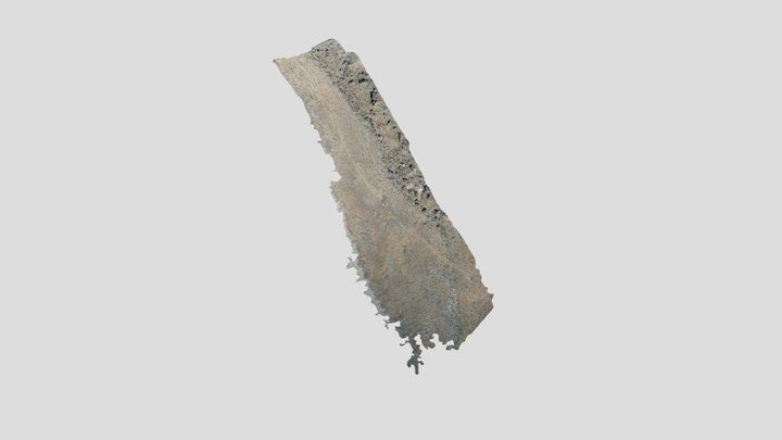 Cedar Mtn. Fm., UT - Avulsion (Oblique B) 3D Model