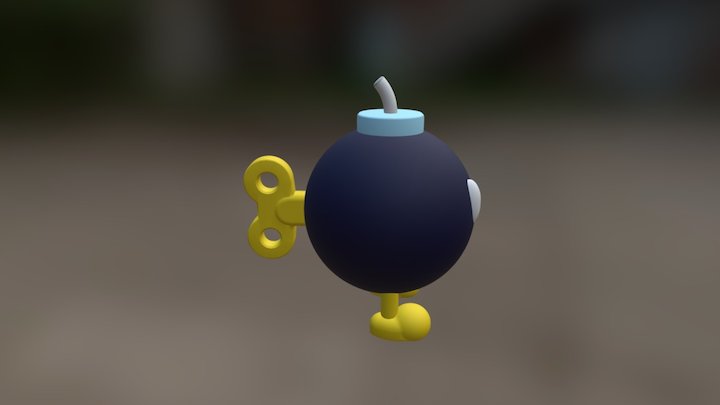 Bob-Omb 3D Model