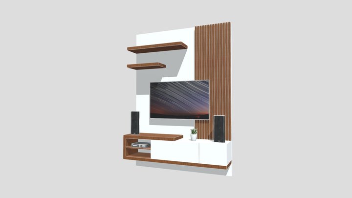 TV_Stand_3 3D Model