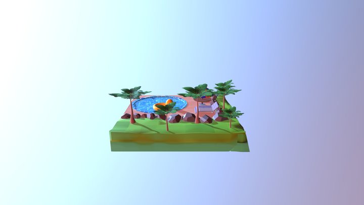 Pool 3D Model