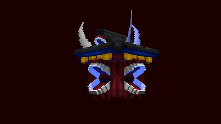 Malevolent Shrine 3D Model