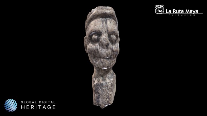Anthropomorphic Pendant Carved from Bone