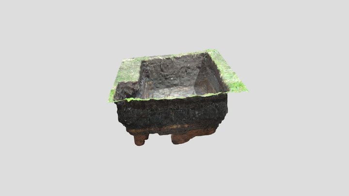Oak House Test Pit 25th July 2024 3D Model