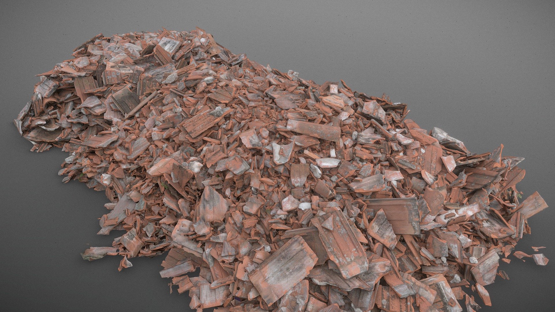 Ceramic roof tiles pile - Buy Royalty Free 3D model by matousekfoto ...