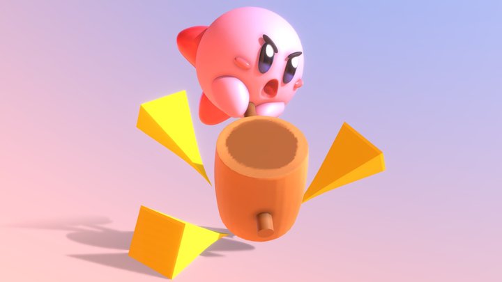 Kirby 3D Model