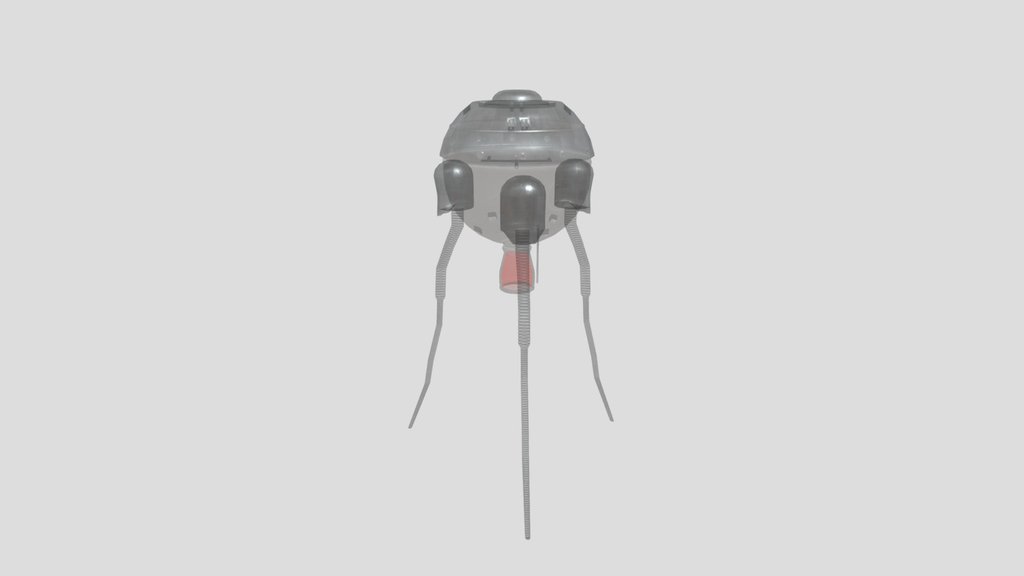Science Fiction Satellite Space Probe