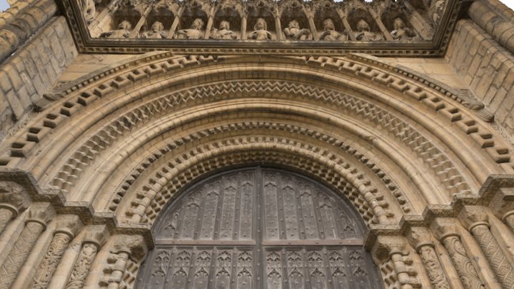 Lincoln Cathedral West Entrance 3D Model