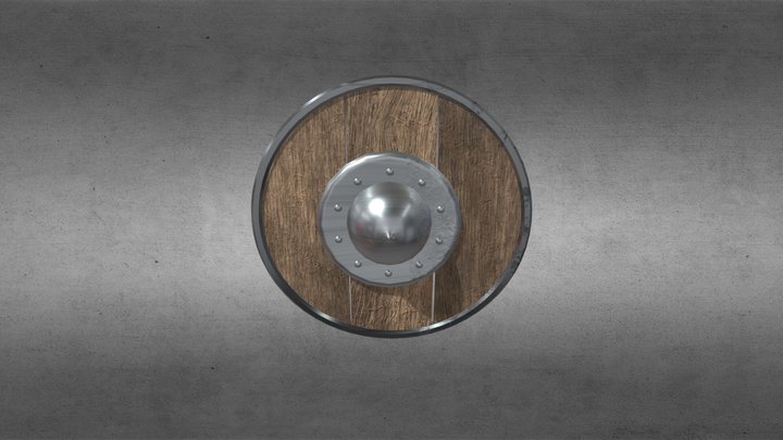 sheild_uv_map 3D Model