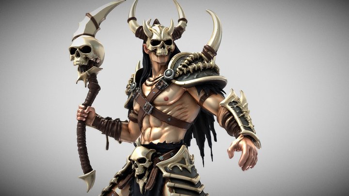 Warlord_of_ Skulls 3D Model