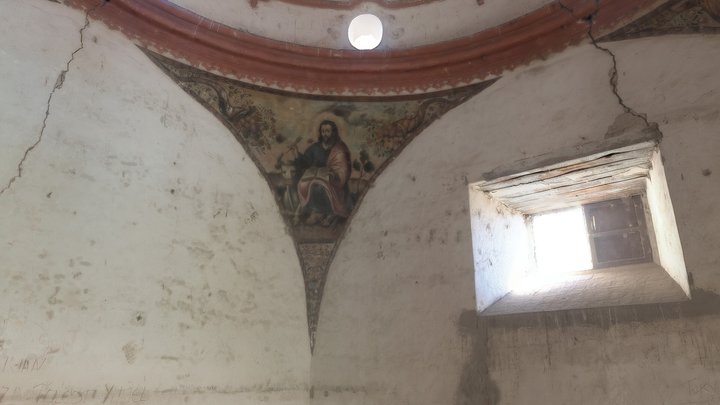 San Javier Sacristy Interior 3D Model