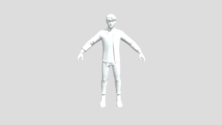 Fortnite Bugha 3D Model