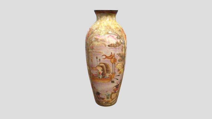 精修花瓶 3D Model