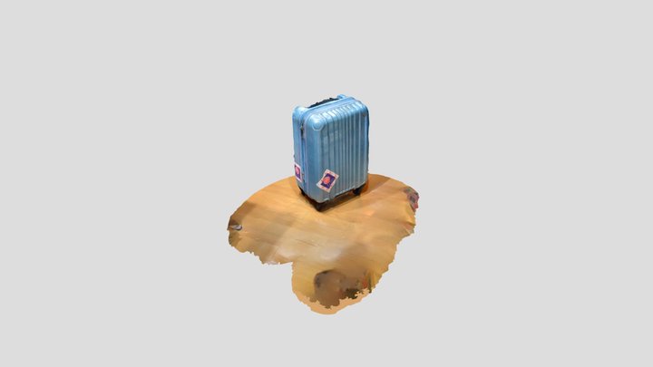 イオンで買ったスーツケース 3D Model