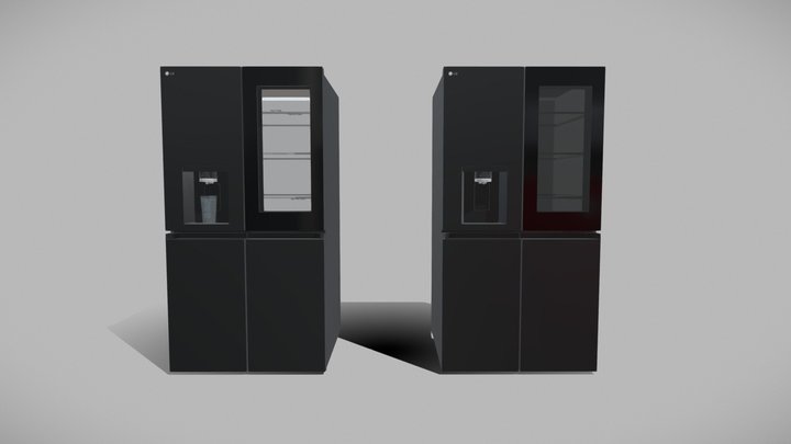 LG InstaView™ Refrigerator – Free 3D Model STL