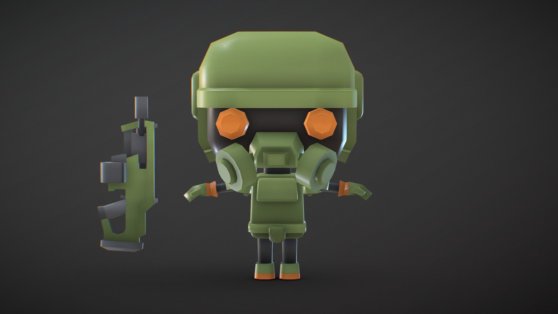 Stylized mini Character - Download Free 3D model by IDALGAME [c293a56 ...