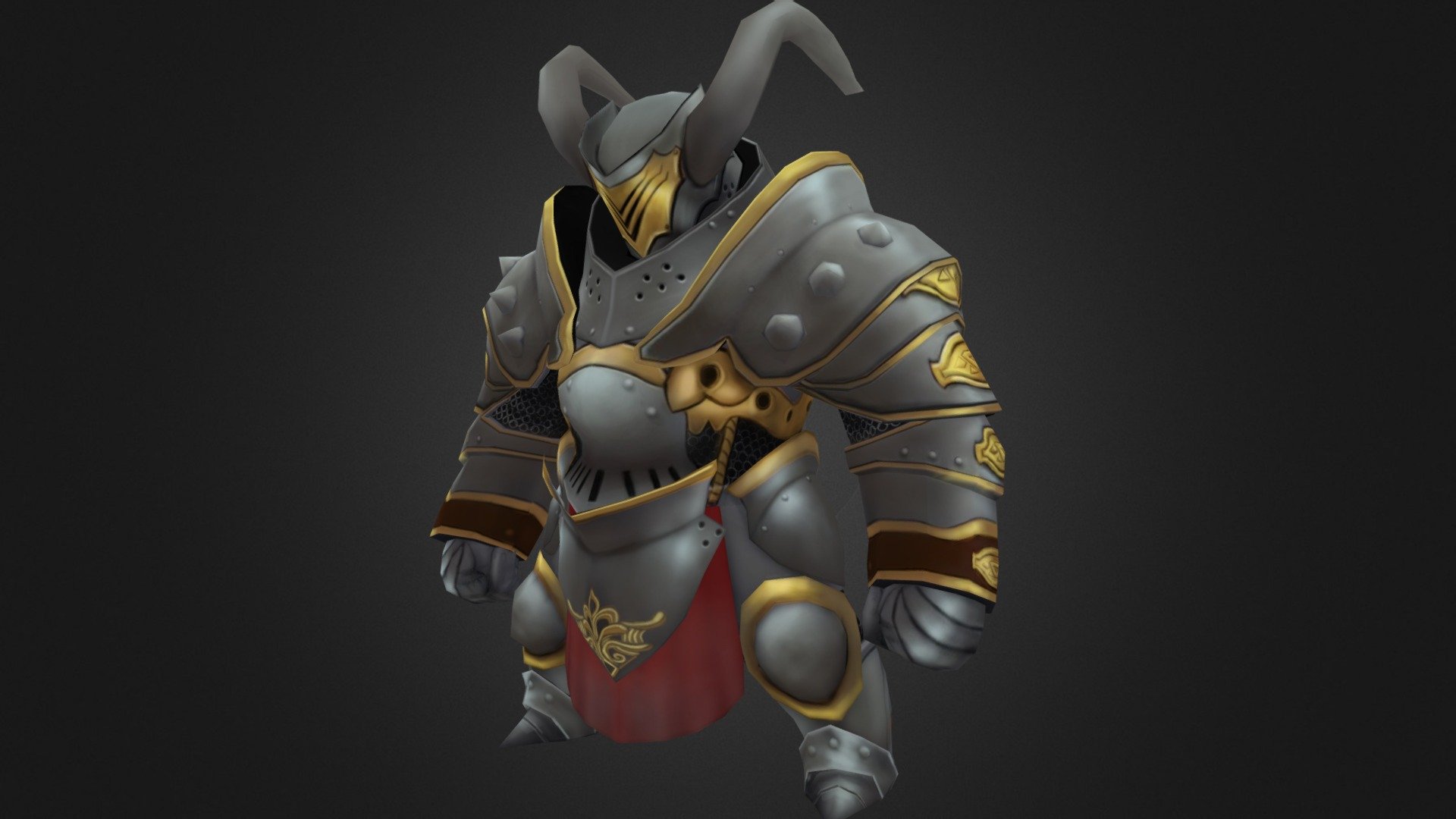 Chunky Knight - 3D model by duketran [c2943ad] - Sketchfab