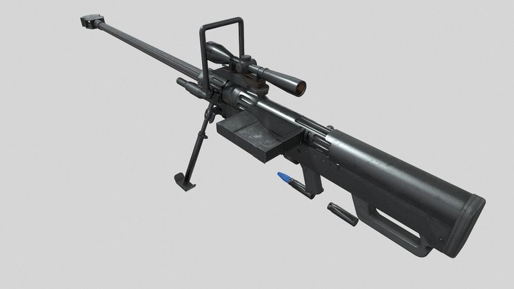 Denel NTW-20 3D Model
