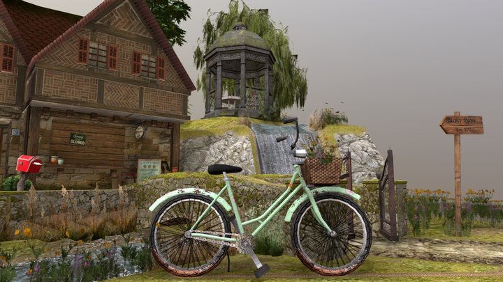 DAE Diorama - Grandma's House 3D Model