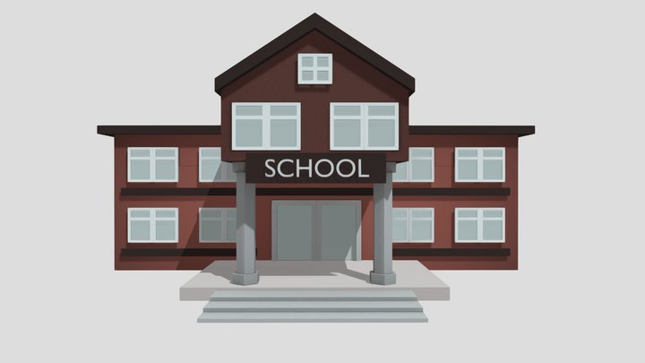 School 3D Model