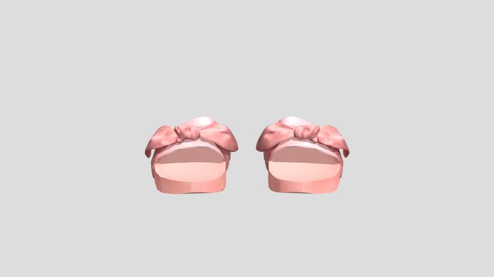 Fenty Bow Slides SFM 3D Model