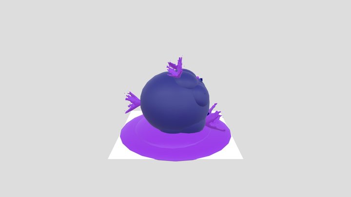 puro blueberry inflation 3D Model