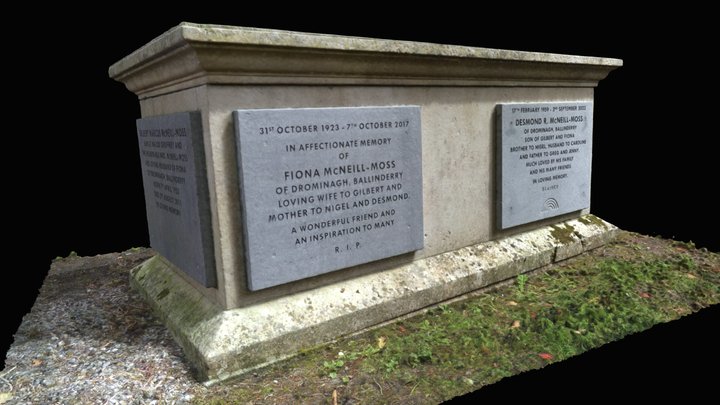 McNeill-Moss of Drominagh Box Tomb TYGS-0063 – Modello 3D gratuito STL