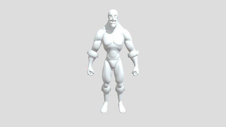 hero base mesh 3D Model