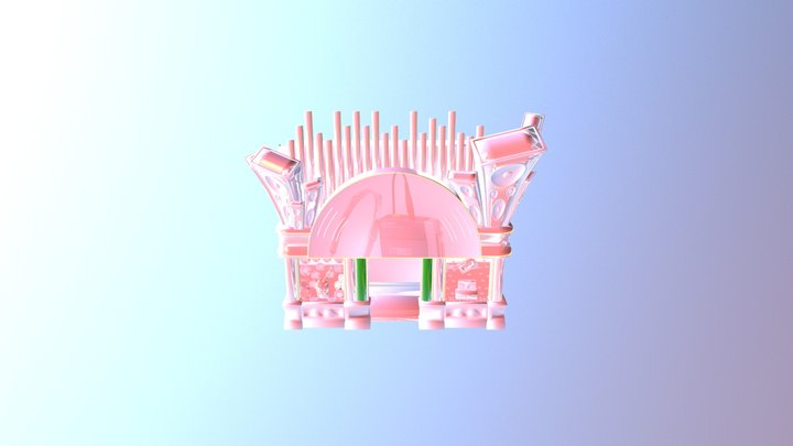 Music Store 3D Model