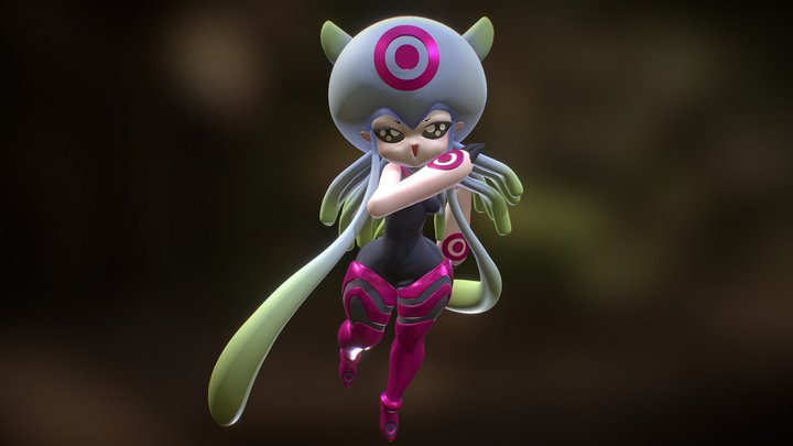 jellymon- Digimon comission 3D Model