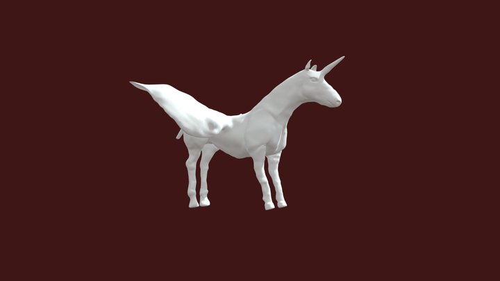 Pegasus Horse 3D Model