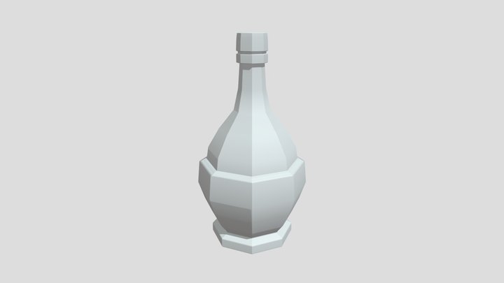Chianti Bottle Perry 3D Model