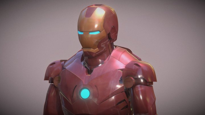 Iron man Mark IV 3D Model