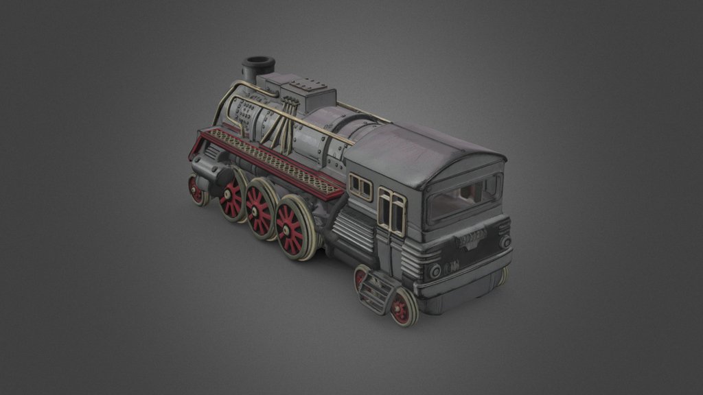 Midnight Steam Locomotive (termina train)