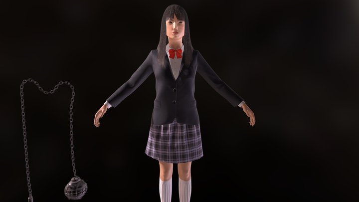 Videogame Model 3D Model