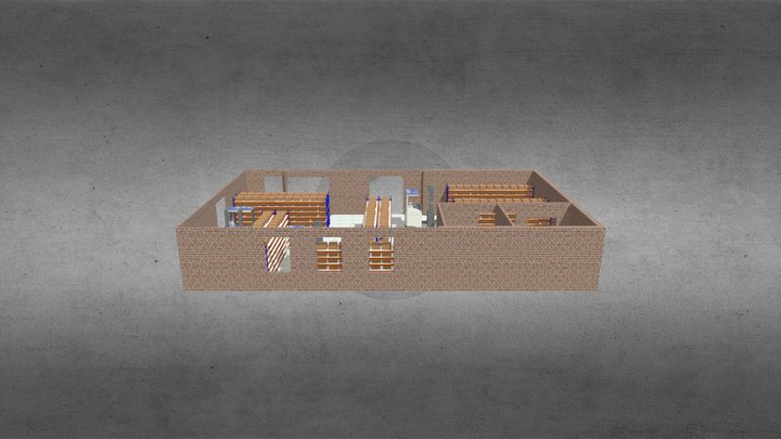 layout 3D Model