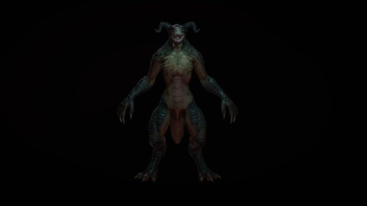 Deathclaw 3D Model