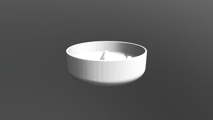 Dessert Bowl 3D Model