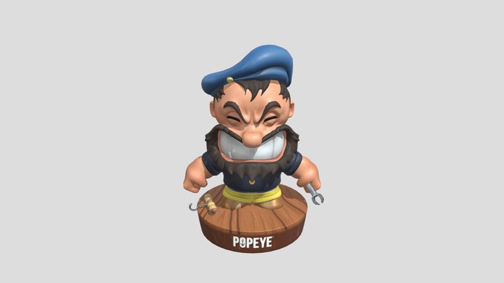 Bluto 3D Model