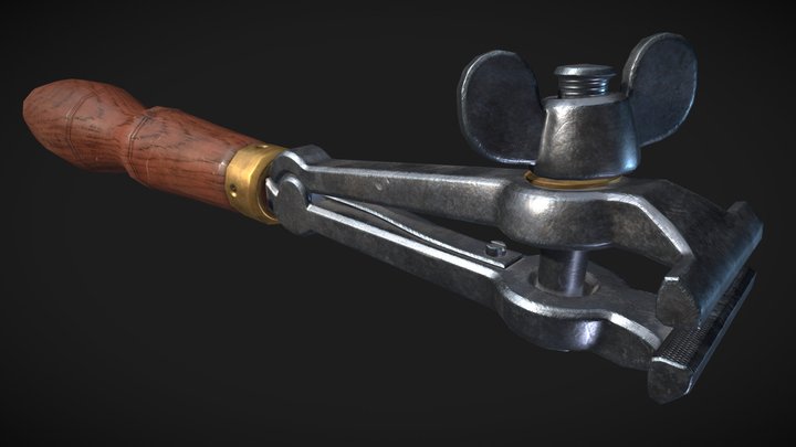 Hand vice - Game Asset Pipeline Assignment 3D Model