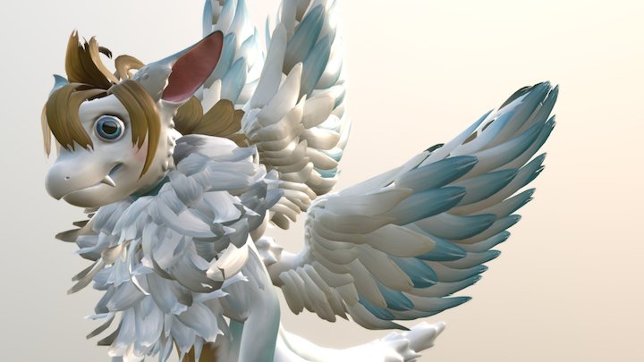 Flammie 3D Model