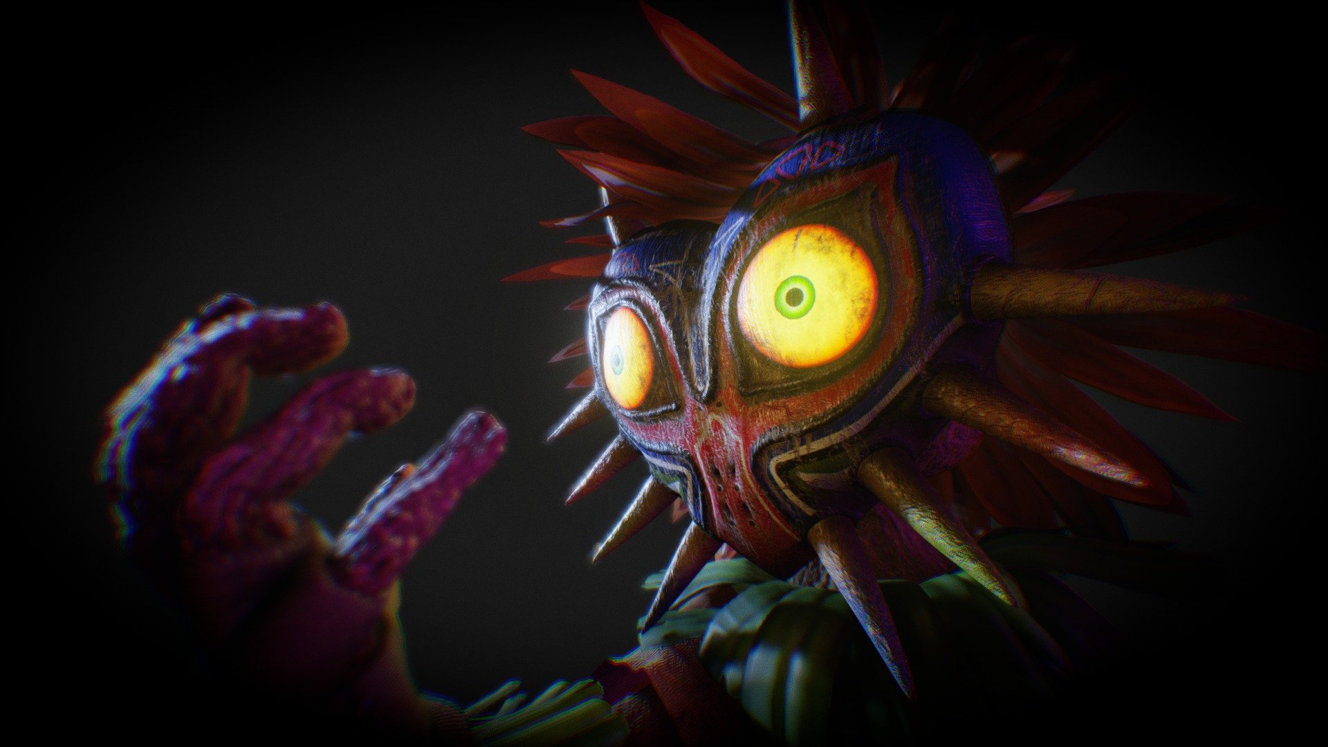 Skull Kid -The of Zelda Majora's Mask Buy Royalty Free 3D model by Aran (@aran34x) [c29f2c8]