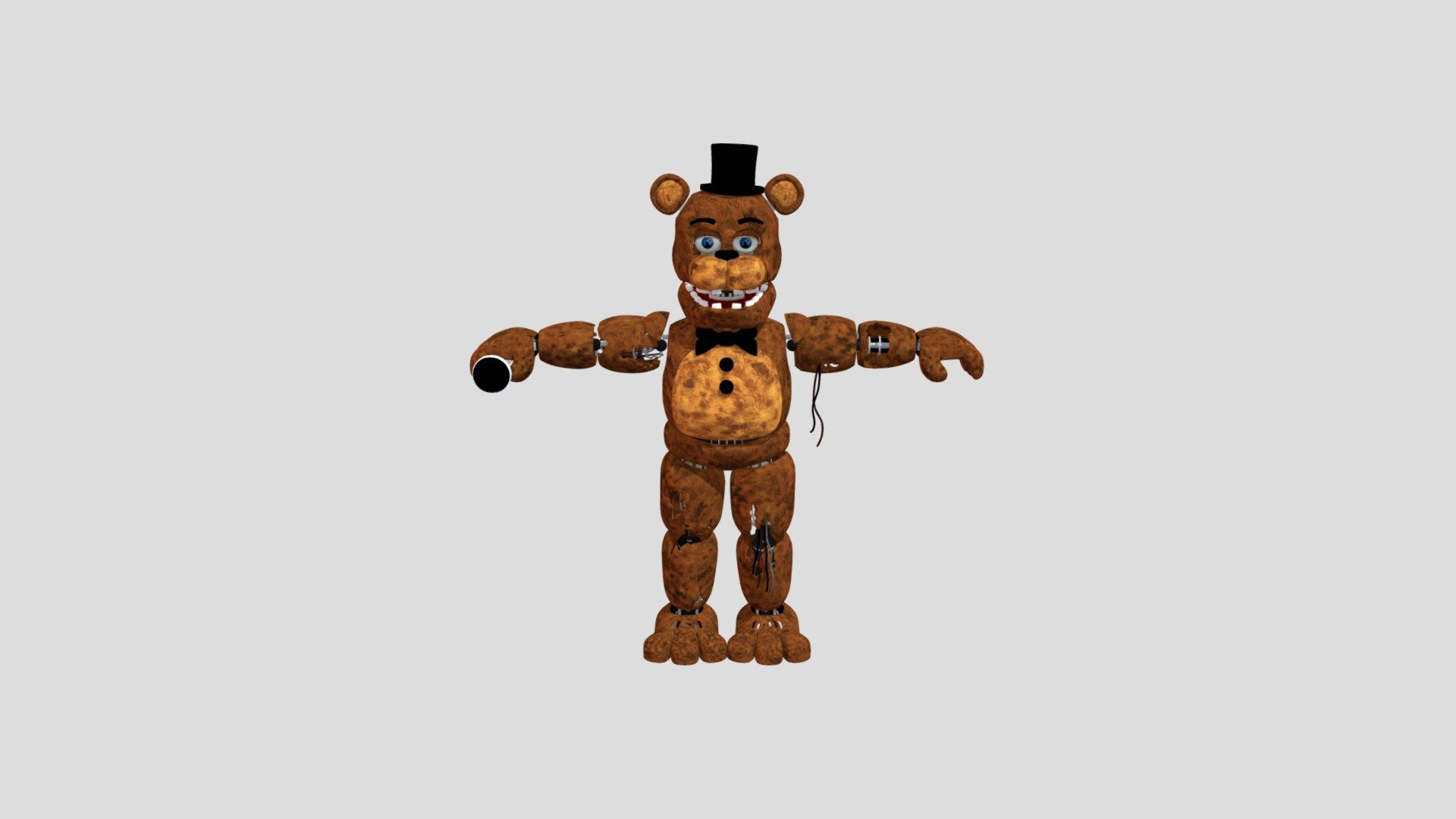 Withered Freddy - Download Free 3D model by Prismaplex3dx (@dakareereed ...