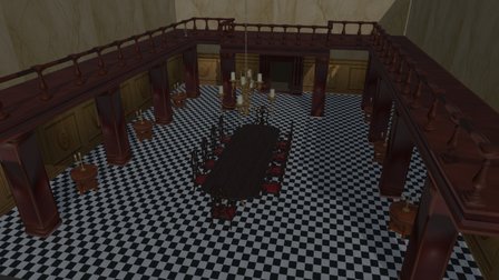 Haunted Mansion 3D Model